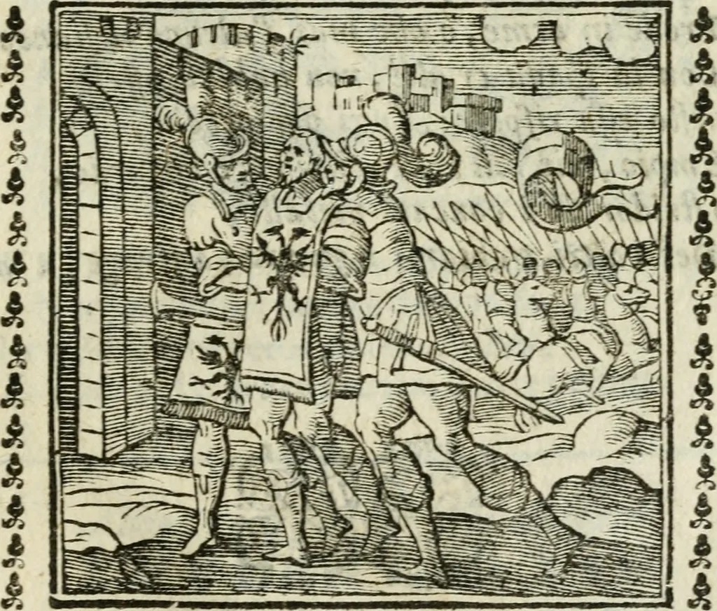 An illustration from Emblemi di Andrea Alciato, huomo chiarissimo, dal latino nel vulgare italiano ridotti, 1626, leaf 268