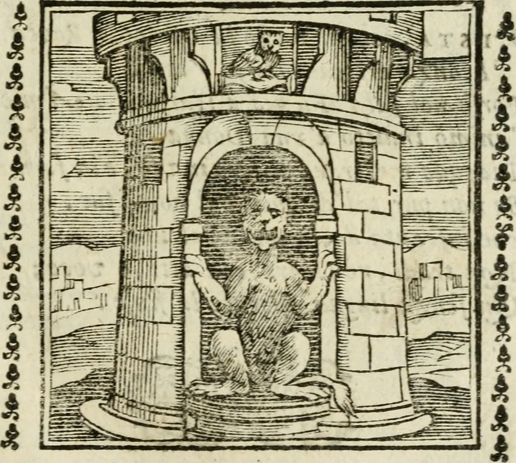 An illustration from Emblemi di Andrea Alciato, huomo chiarissimo, dal latino nel vulgare italiano ridotti, 1626, leaf 30