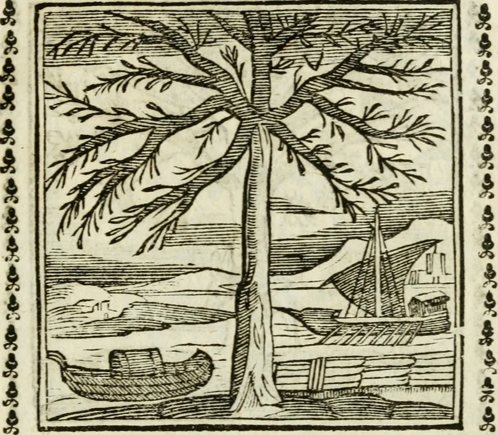 An illustration from Emblemi di Andrea Alciato, huomo chiarissimo, dal latino nel vulgare italiano ridotti, 1626, leaf 312