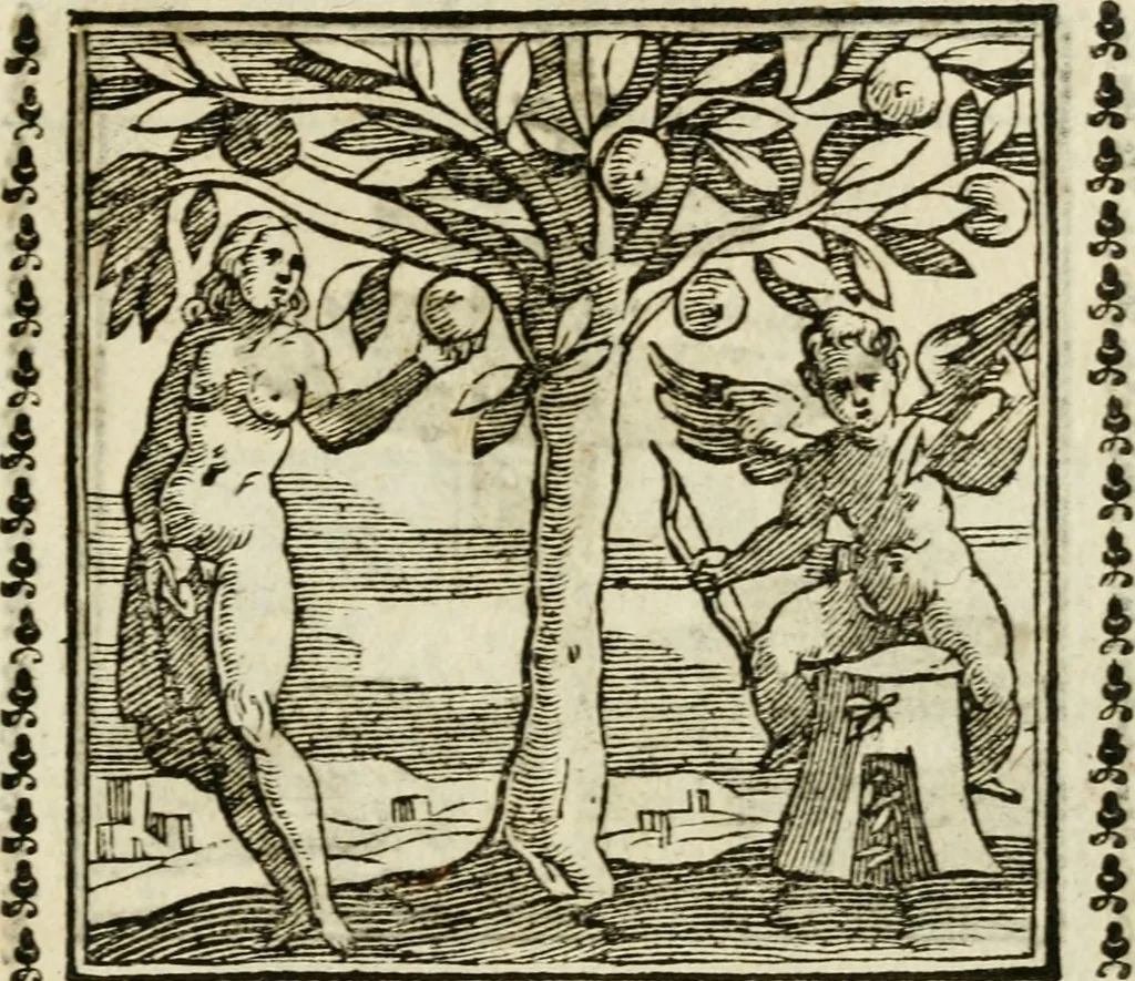 An illustration from Emblemi di Andrea Alciato, huomo chiarissimo, dal latino nel vulgare italiano ridotti, 1626, leaf 318
