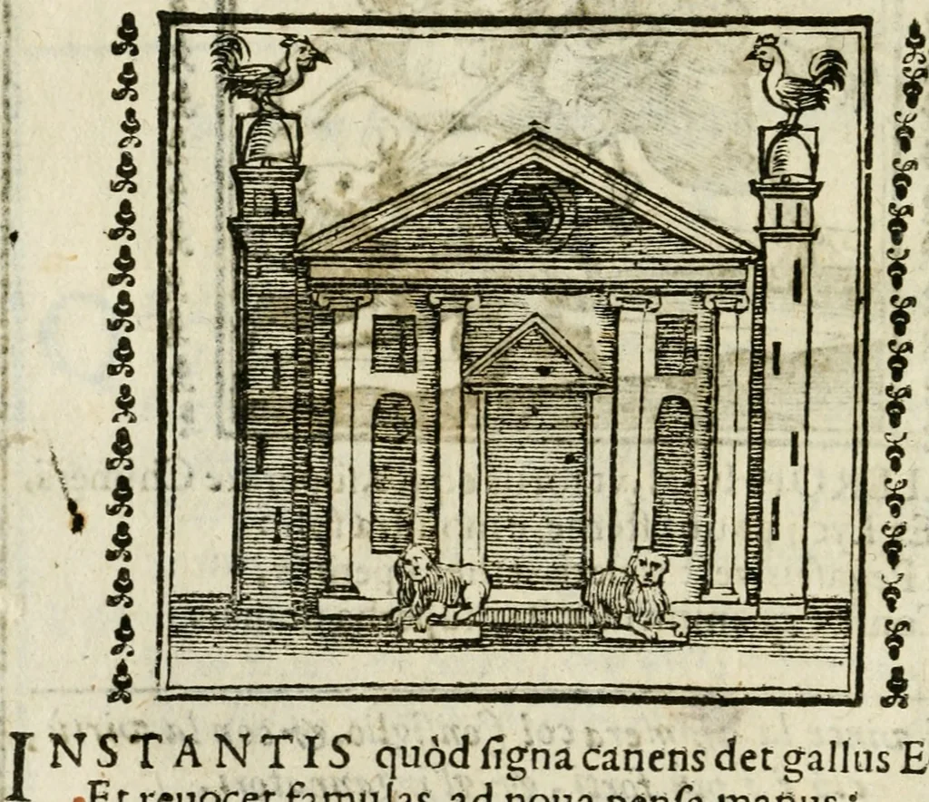 An illustration from Emblemi di Andrea Alciato, huomo chiarissimo, dal latino nel vulgare italiano ridotti, 1626, leaf 33