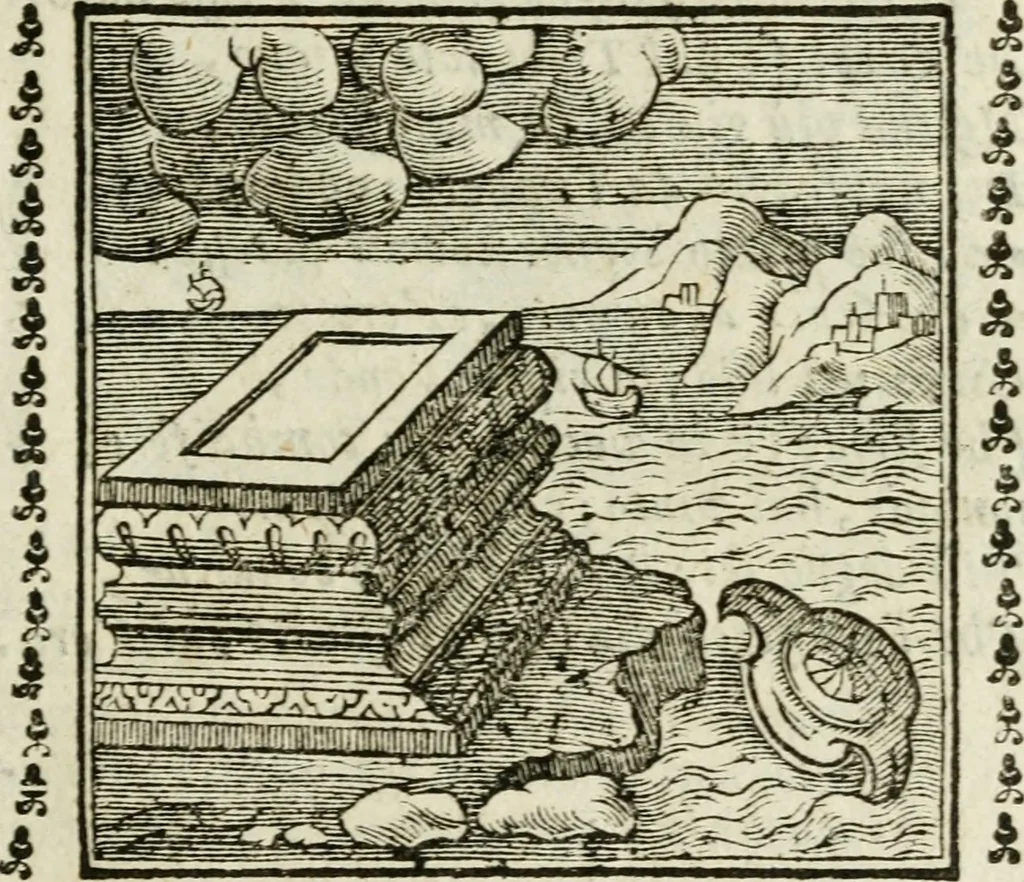 An illustration from Emblemi di Andrea Alciato, huomo chiarissimo, dal latino nel vulgare italiano ridotti, 1626, leaf 52