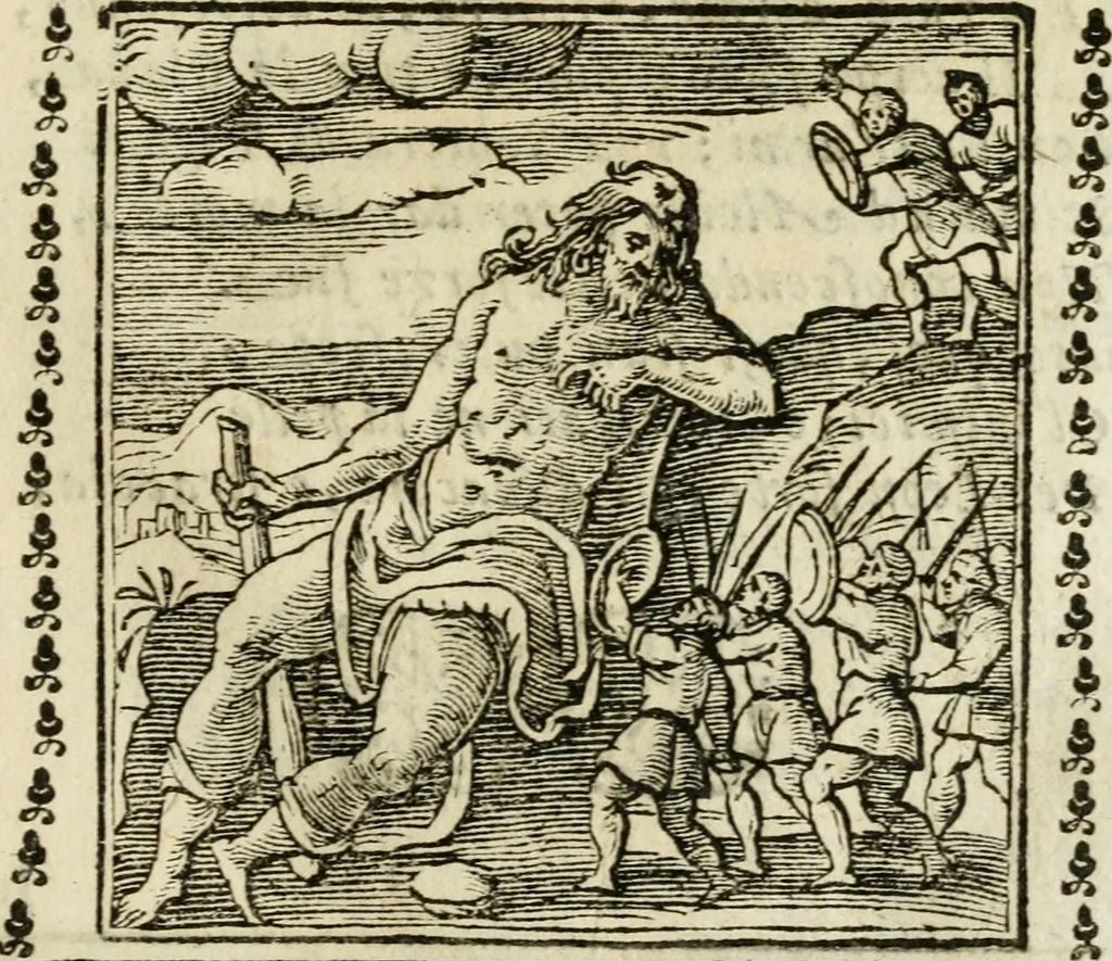 An illustration from Emblemi di Andrea Alciato, huomo chiarissimo, dal latino nel vulgare italiano ridotti, 1626, leaf 94