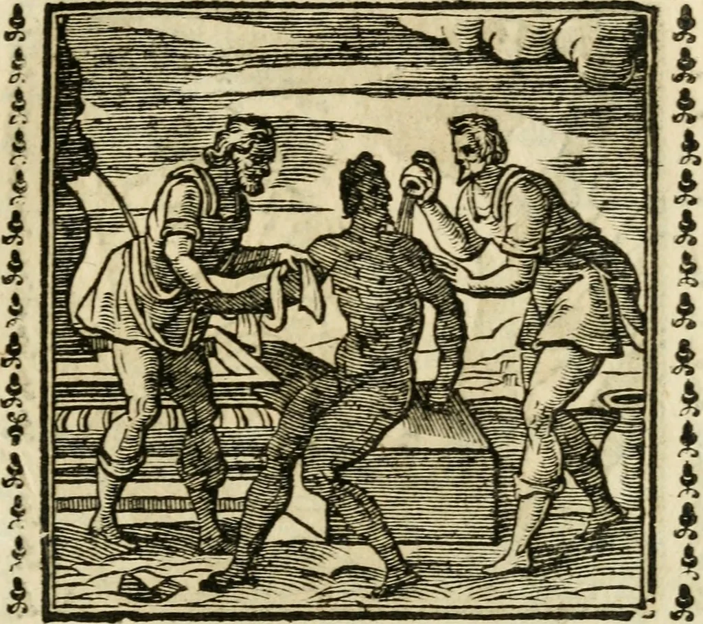 An illustration from Emblemi di Andrea Alciato, huomo chiarissimo, dal latino nel vulgare italiano ridotti, 1626, leaf 96