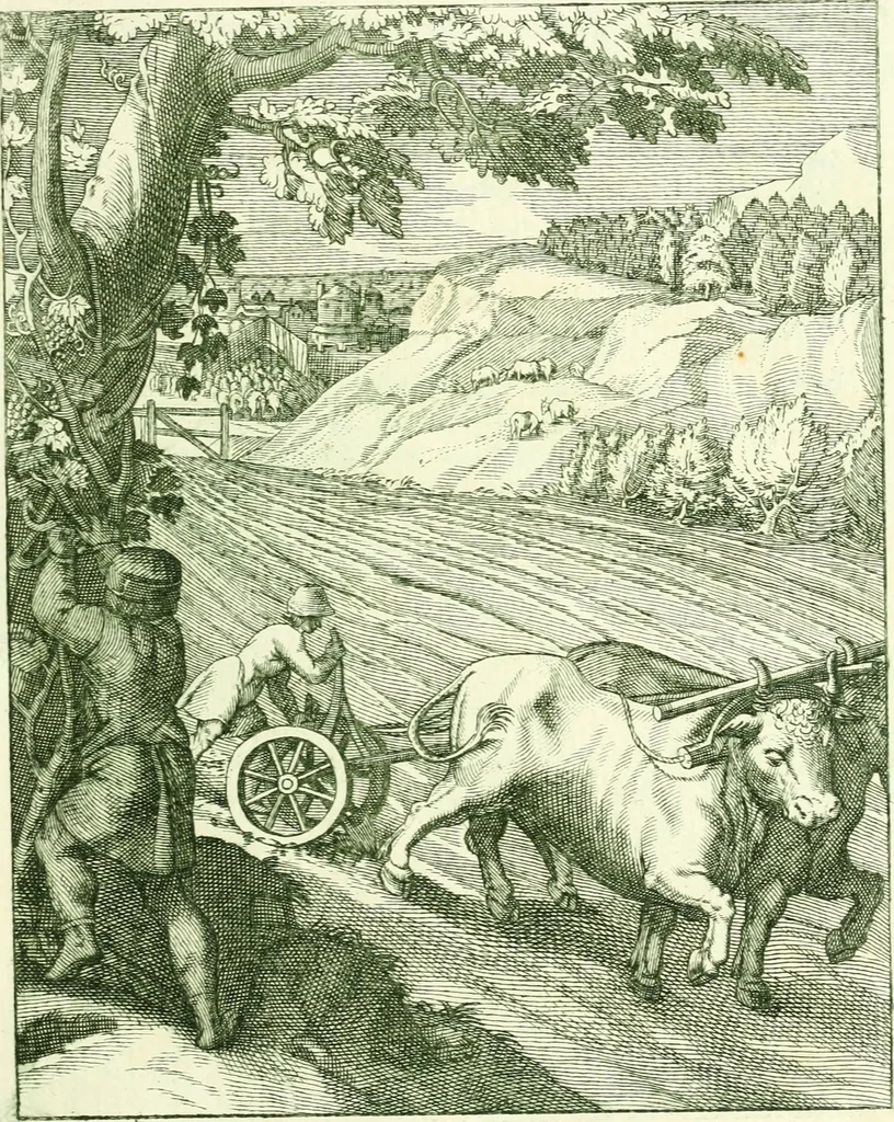 An illustration from Emblemi di Q. Orazio Flacco, 1777, leaf 194