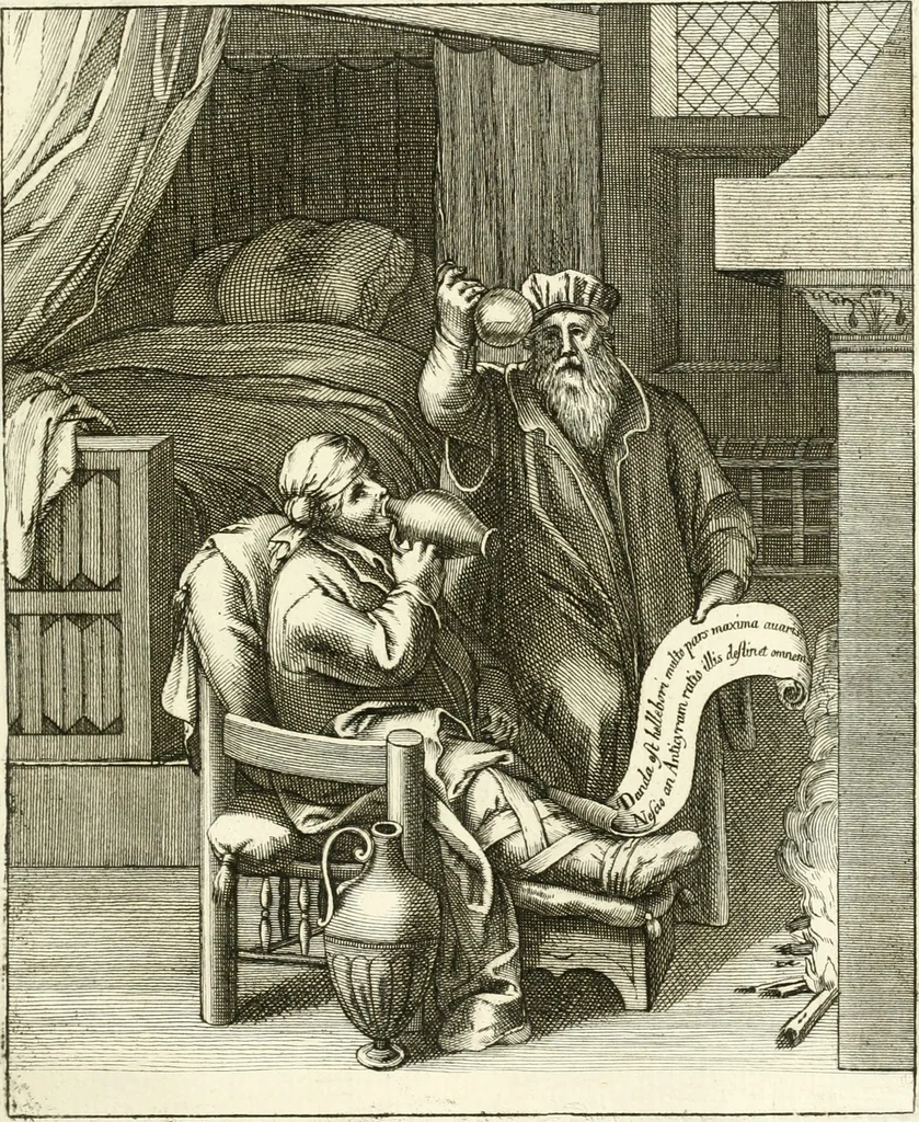 An illustration from Emblemi di Q. Orazio Flacco, 1777, leaf 238
