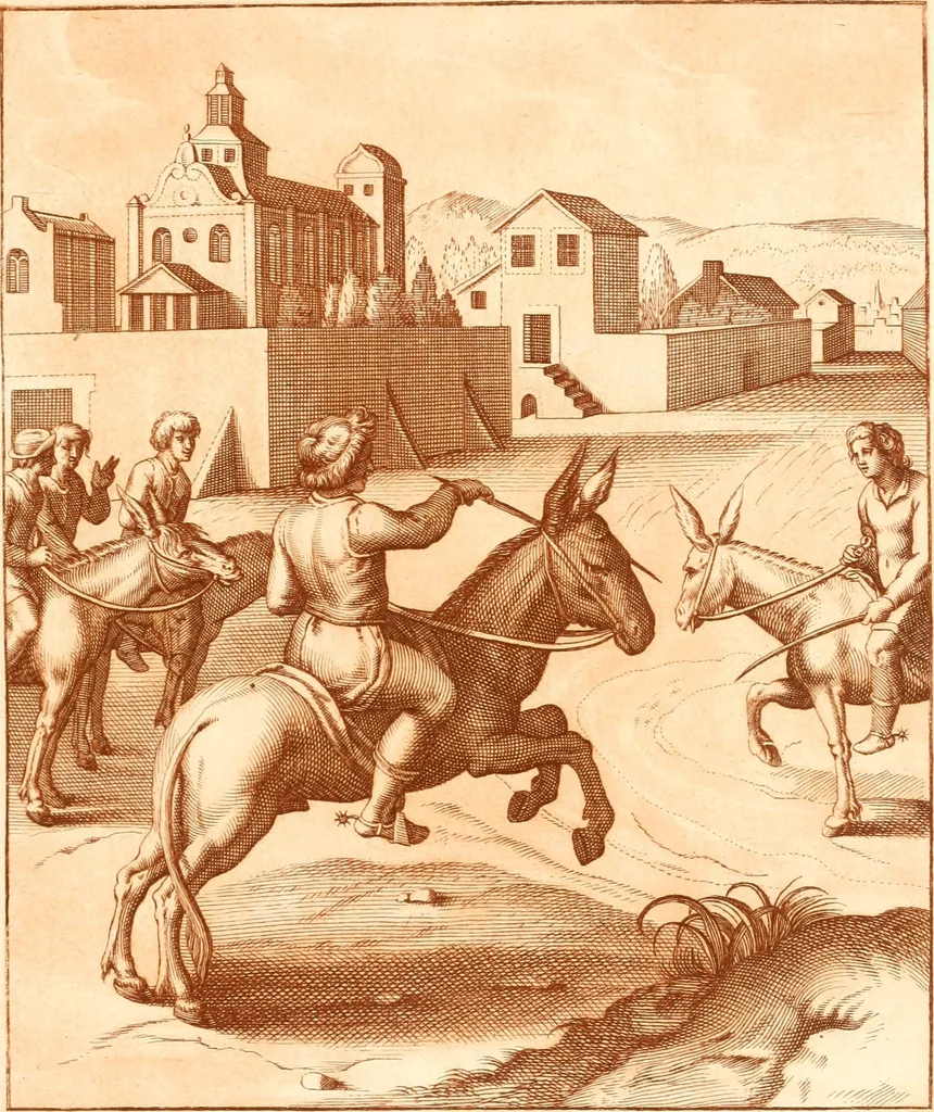 An illustration from Emblemi di Q. Orazio Flacco, 1777, leaf 250