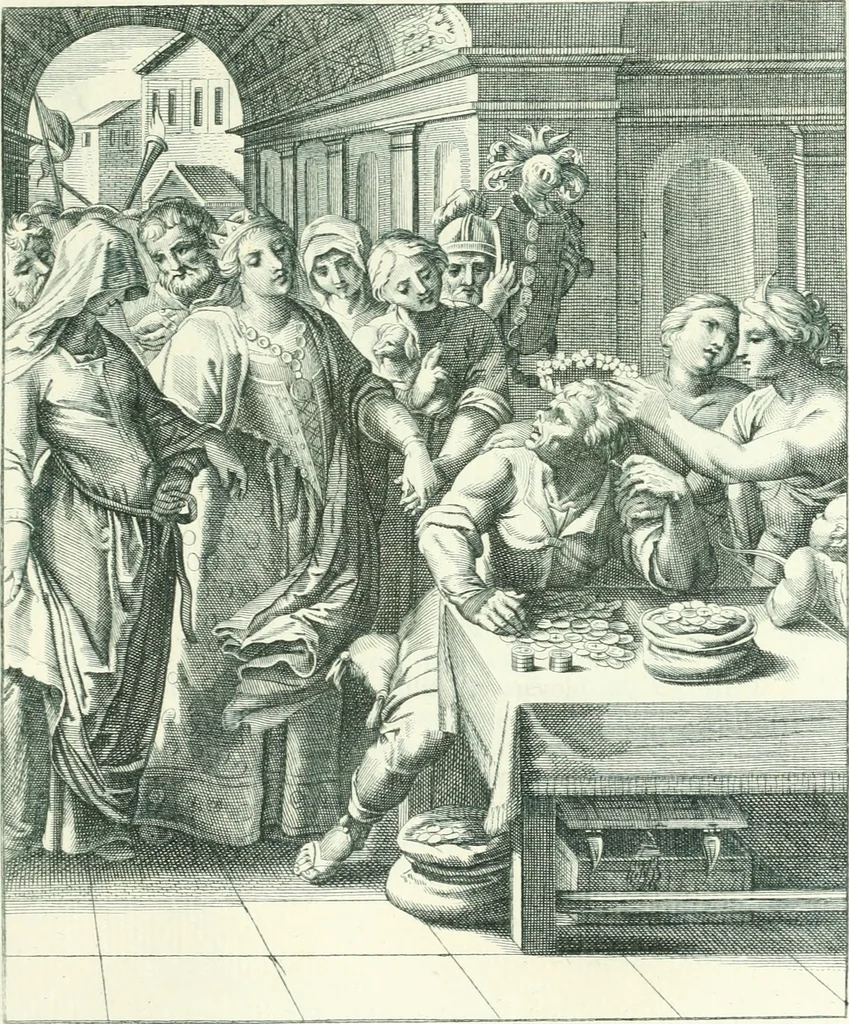 An illustration from Emblemi di Q. Orazio Flacco, 1777, leaf 274