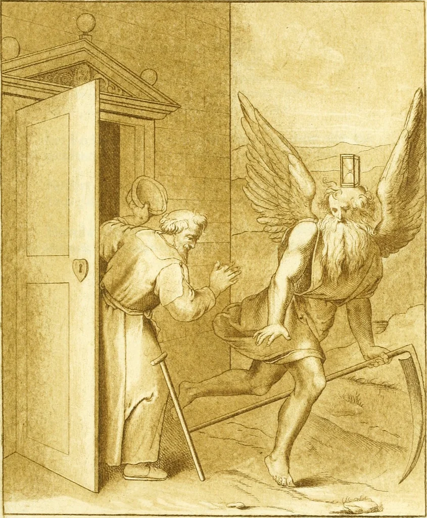 An illustration from Emblemi di Q. Orazio Flacco, 1777, leaf 358
