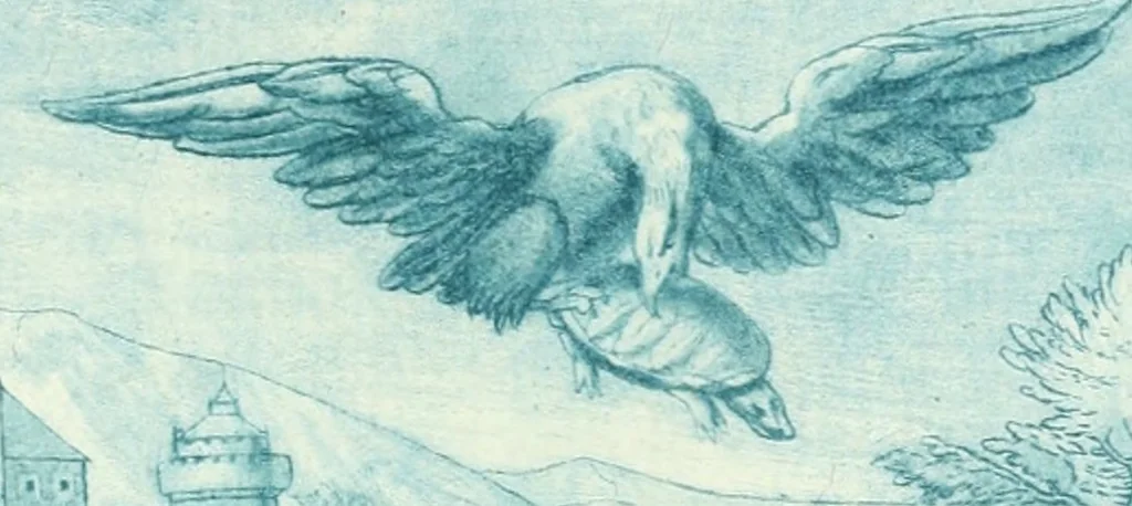 An illustration from Emblemi di Q. Orazio Flacco, 1777, leaf 386