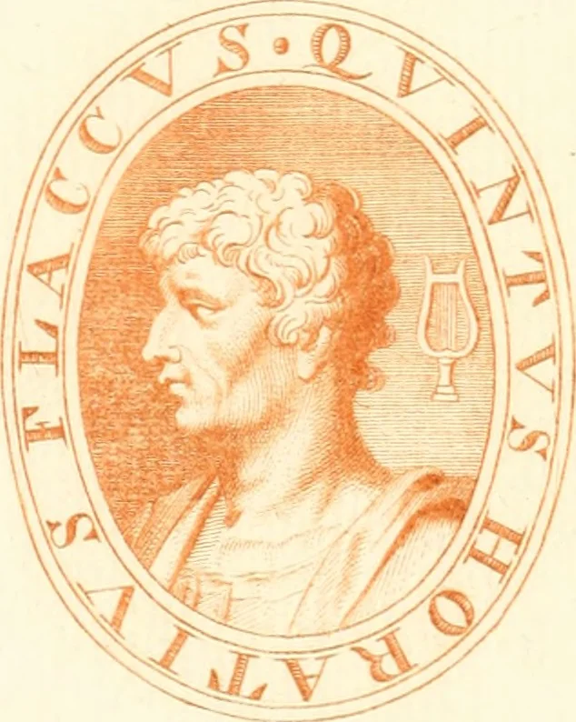 An illustration from Emblemi di Q. Orazio Flacco, 1777, leaf 5