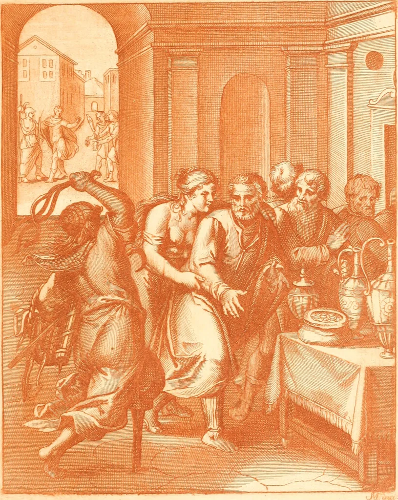 An illustration from Emblemi di Q. Orazio Flacco, 1777, leaf 68