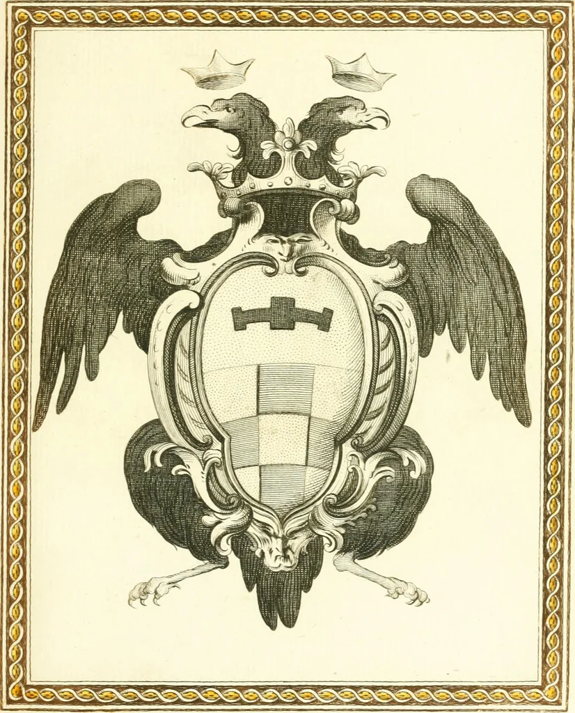 An illustration from Emblemi di Q. Orazio Flacco, 1777, leaf 8