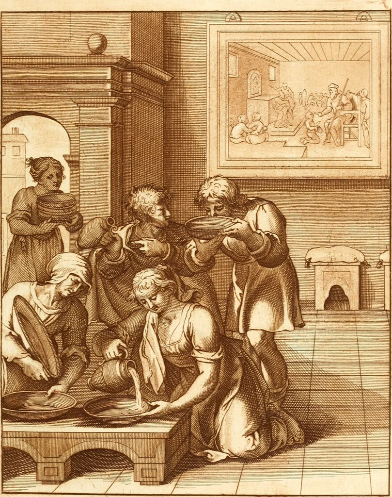 An illustration from Emblemi di Q. Orazio Flacco, 1777, leaf 80
