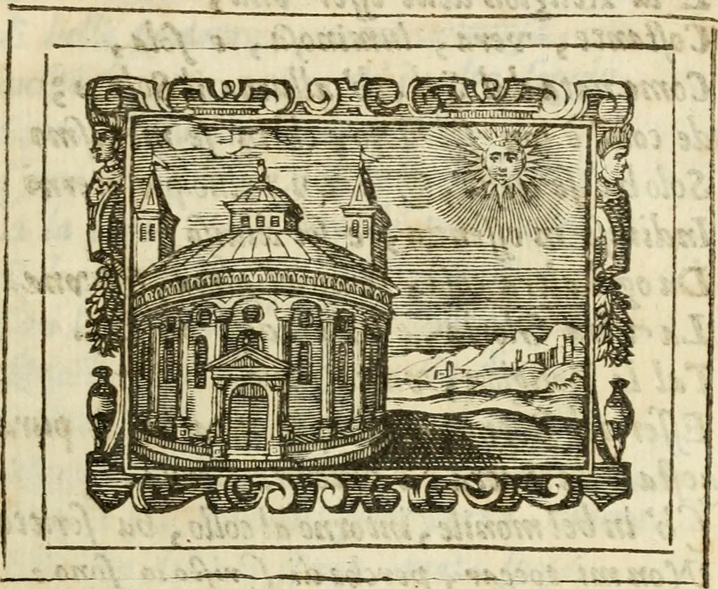 An illustration from Emblemi politici, 1632, leaf 14