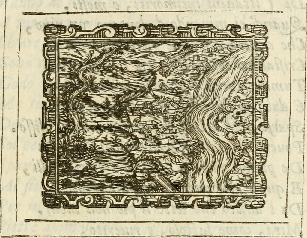 An illustration from Emblemi politici, 1632, leaf 42