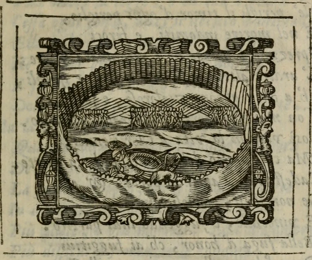 An illustration from Emblemi politici del Signor caualier Guido Casoni, 1632, leaf 36