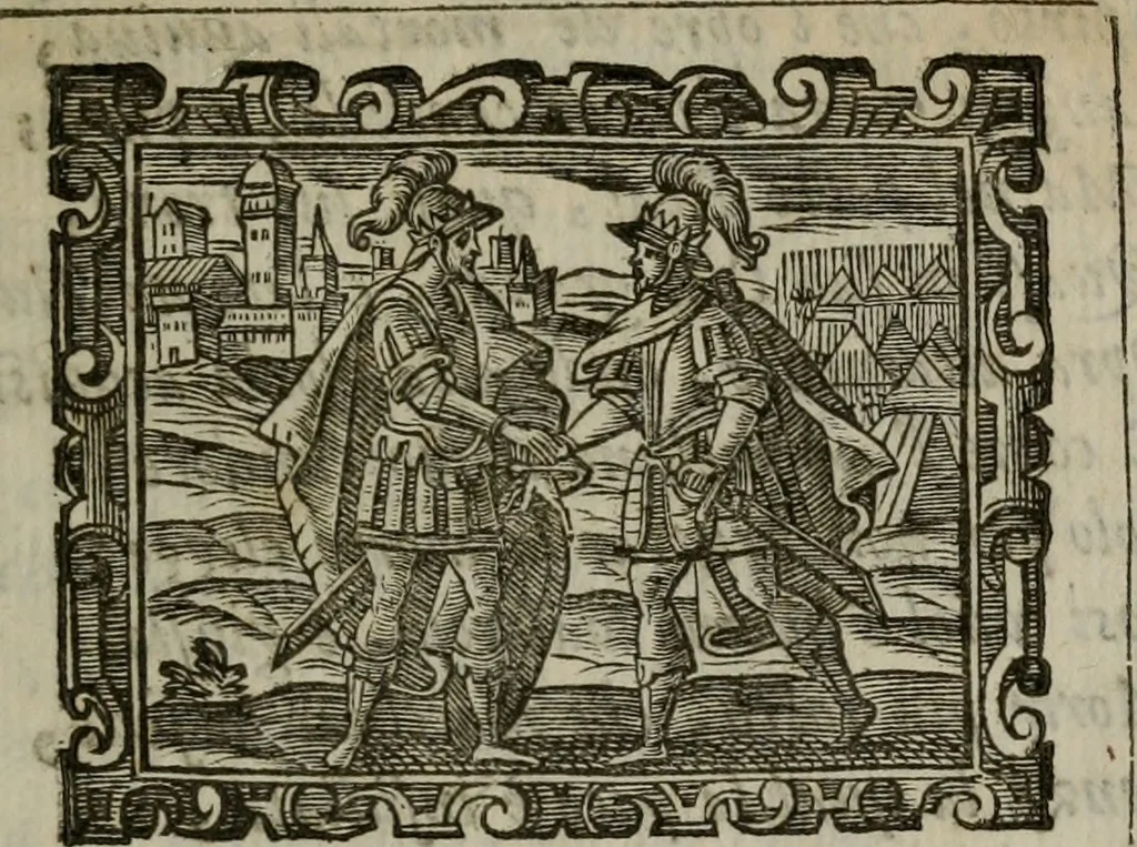An illustration from Emblemi politici del Signor caualier Guido Casoni, 1632, leaf 82