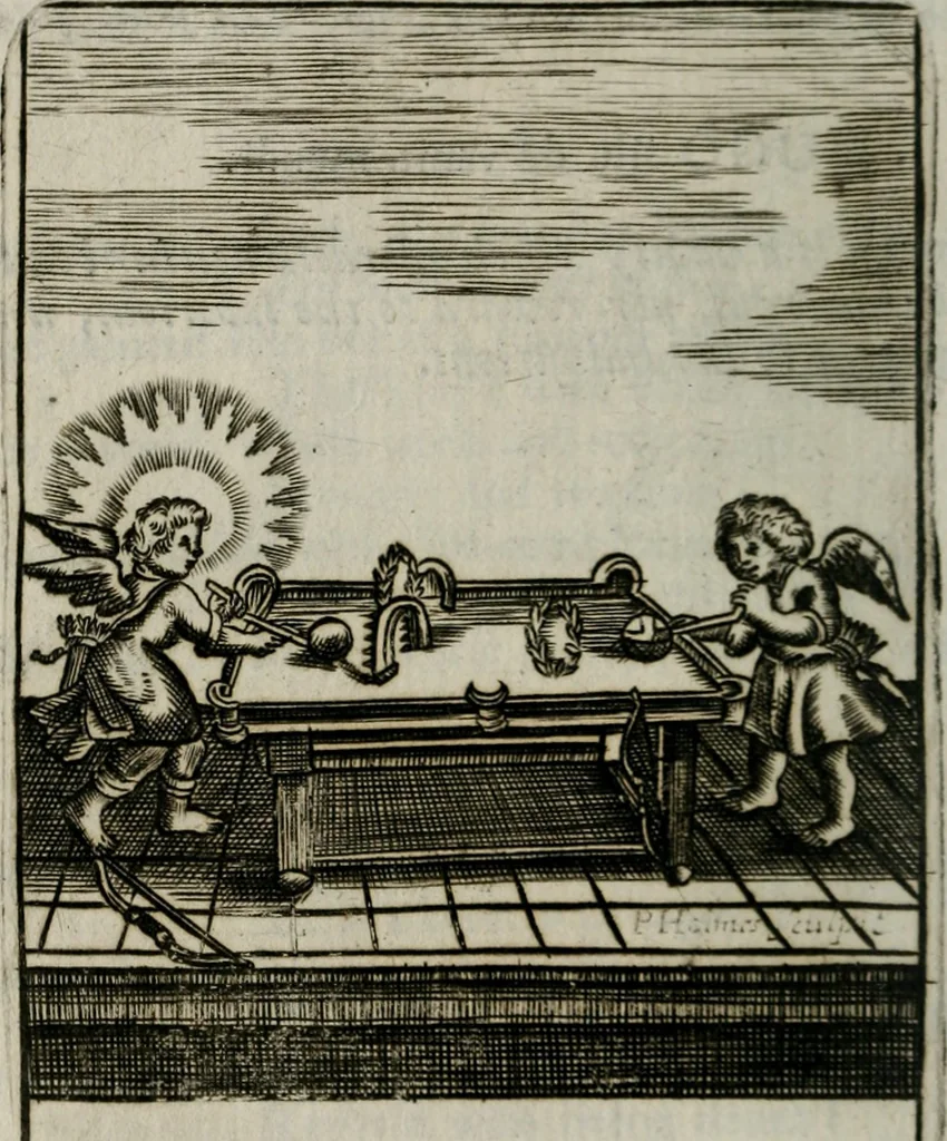 An illustration from Emblems, divine and moral, together with hieroglyphicks of the life of man, 1736, leaf 117