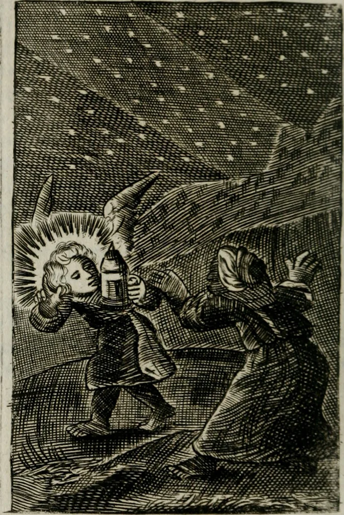 An illustration from Emblems, divine and moral, together with hieroglyphicks of the life of man, 1736, leaf 141
