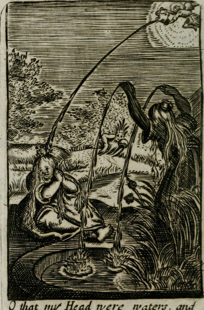 An illustration from Emblems, divine and moral, together with hieroglyphicks of the life of man, 1736, leaf 169