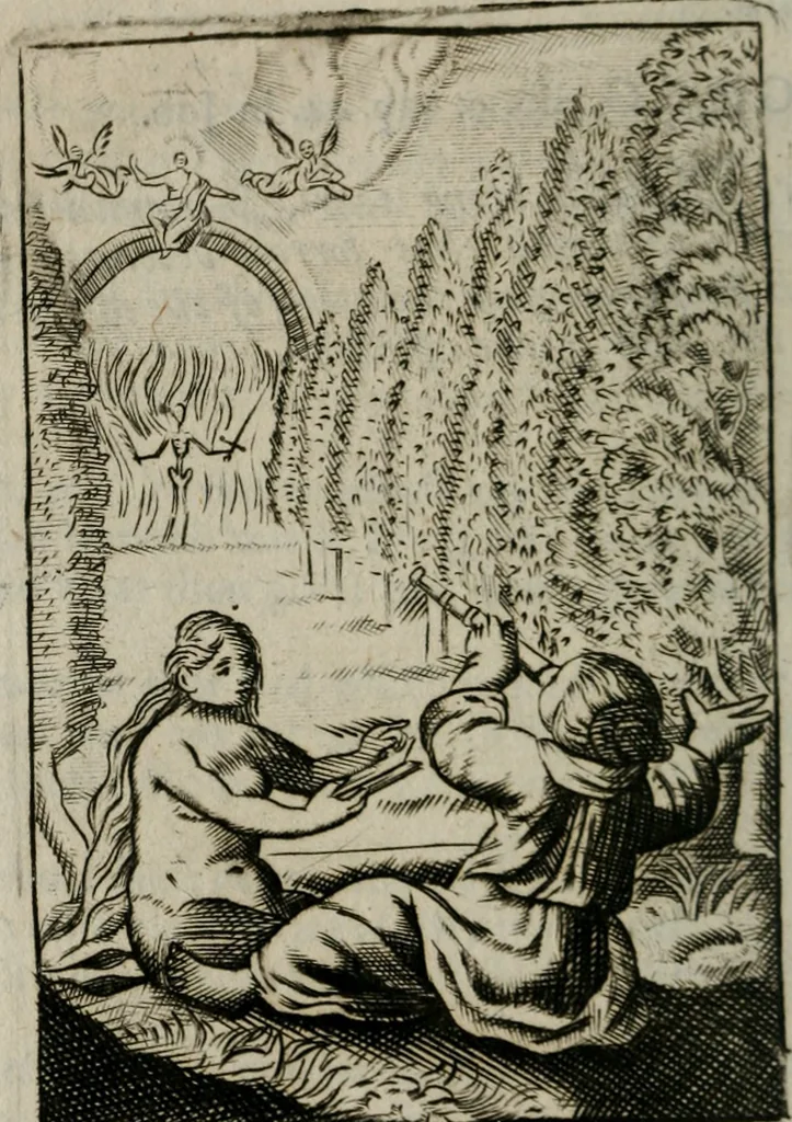 An illustration from Emblems, divine and moral, together with hieroglyphicks of the life of man, 1736, leaf 193