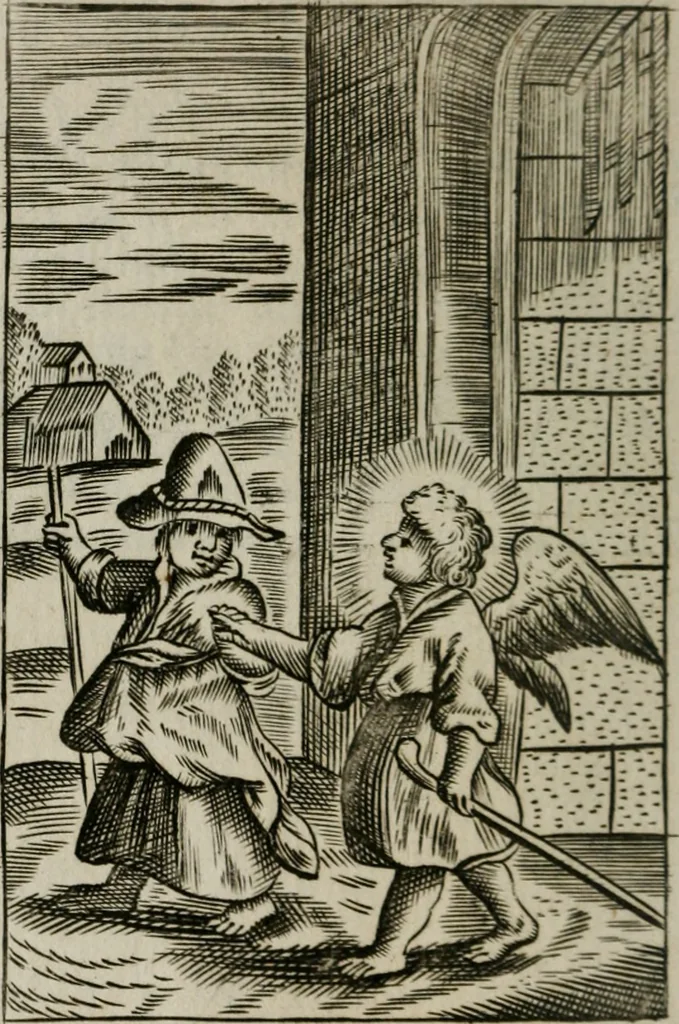 An illustration from Emblems, divine and moral, together with hieroglyphicks of the life of man, 1736, leaf 225