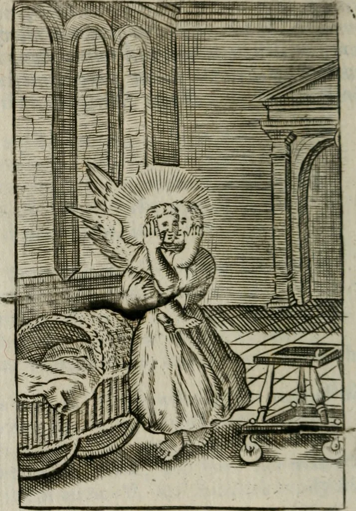 An illustration from Emblems, divine and moral, together with hieroglyphicks of the life of man, 1736, leaf 233
