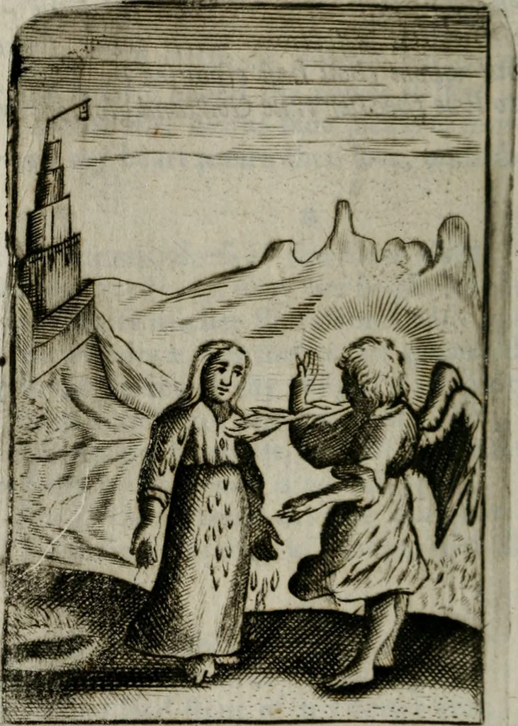 An illustration from Emblems, divine and moral, together with hieroglyphicks of the life of man, 1736, leaf 277