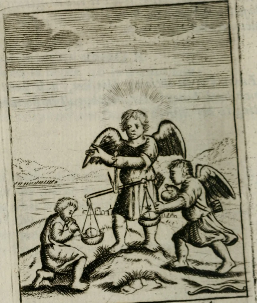 An illustration from Emblems, divine and moral, together with hieroglyphicks of the life of man, 1736, leaf 29