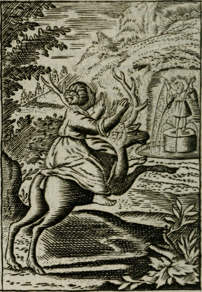 An illustration from Emblems, divine and moral, together with hieroglyphicks of the life of man, 1736, leaf 301