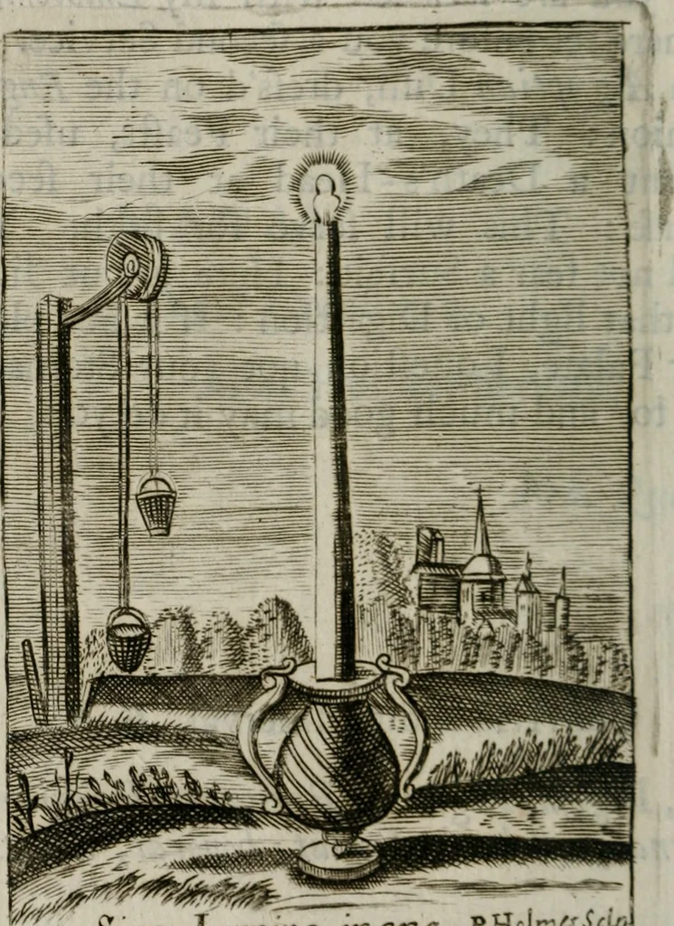 An illustration from Emblems, divine and moral, together with hieroglyphicks of the life of man, 1736, leaf 329