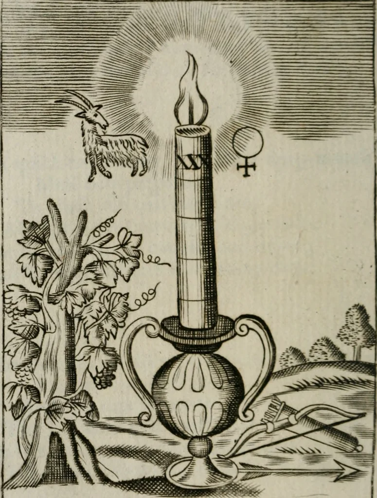 An illustration from Emblems, divine and moral, together with hieroglyphicks of the life of man, 1736, leaf 369