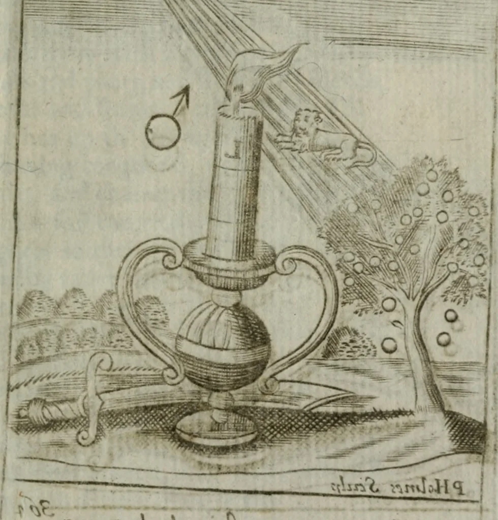 An illustration from Emblems, divine and moral, together with hieroglyphicks of the life of man, 1736, leaf 376