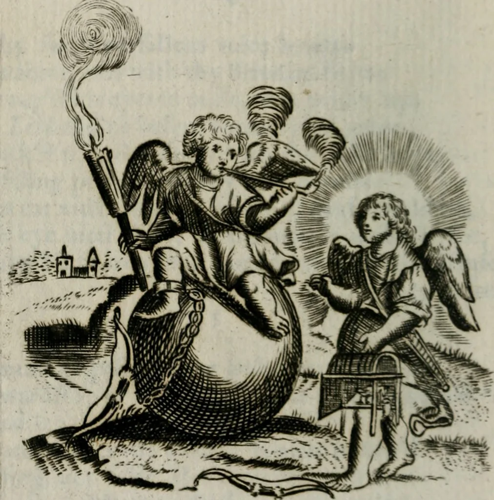 An illustration from Emblems, divine and moral, together with hieroglyphicks of the life of man, 1736, leaf 89