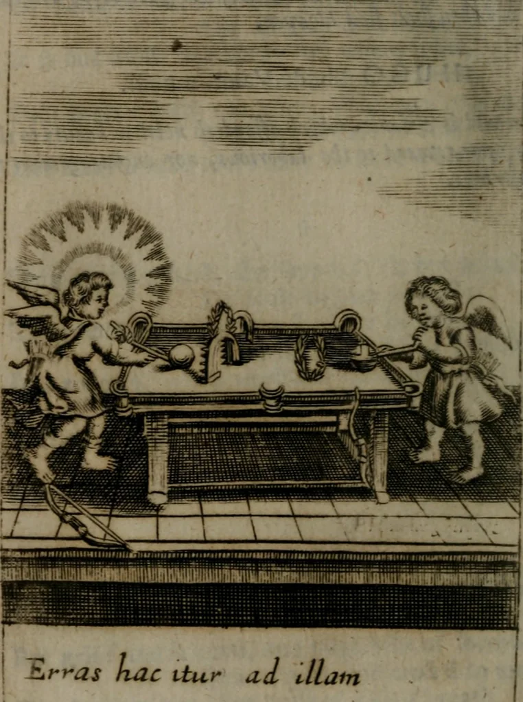 An illustration from Emblems, 1696, leaf 115