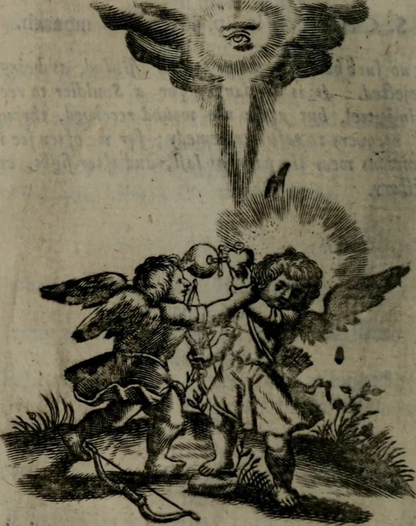 An illustration from Emblems, 1696, leaf 131