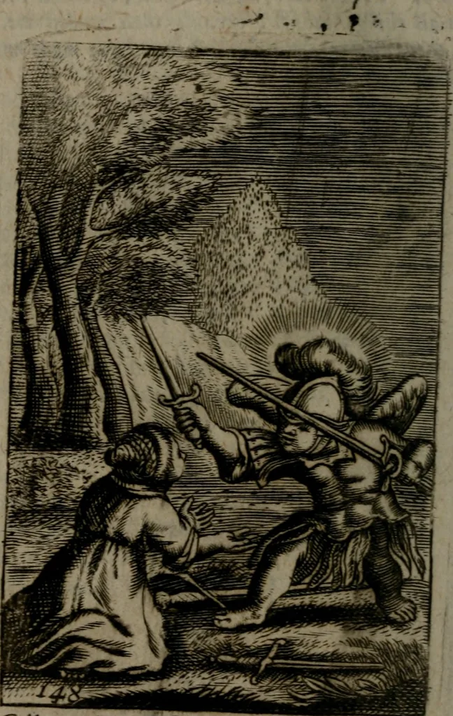 An illustration from Emblems, 1696, leaf 159