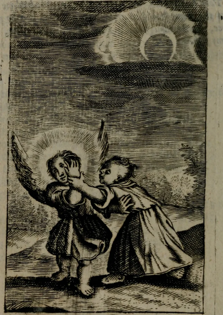 An illustration from Emblems, 1696, leaf 163