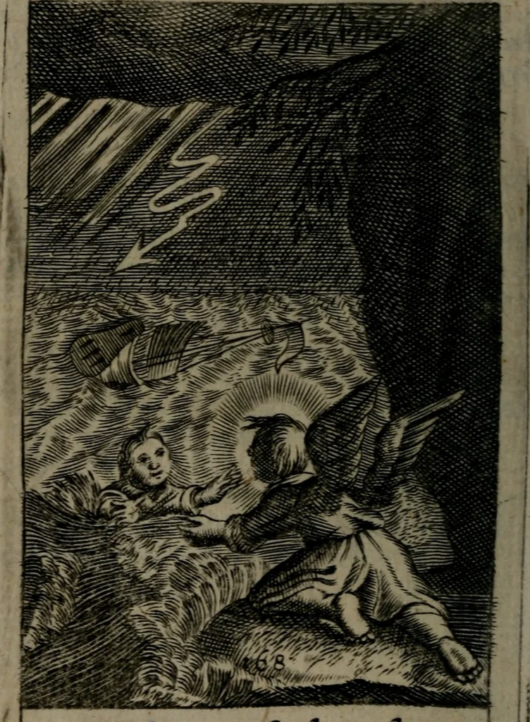 An illustration from Emblems, 1696, leaf 179