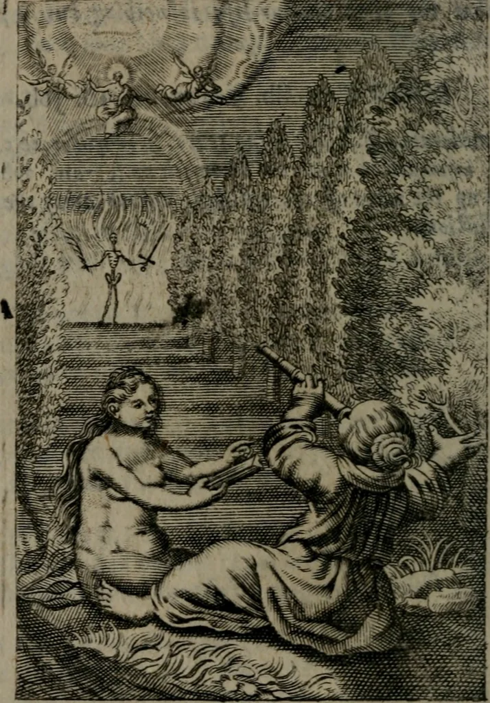 An illustration from Emblems, 1696, leaf 191