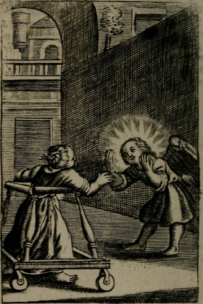 An illustration from Emblems, 1696, leaf 207