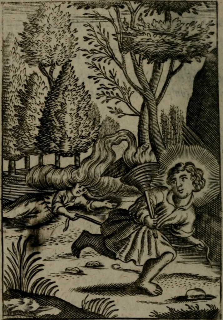 An illustration from Emblems, 1696, leaf 227