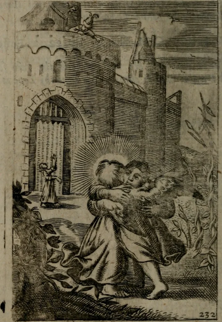 An illustration from Emblems, 1696, leaf 243