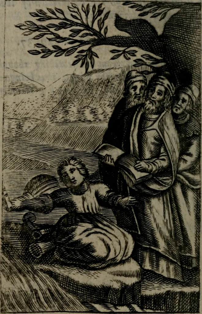 An illustration from Emblems, 1696, leaf 255