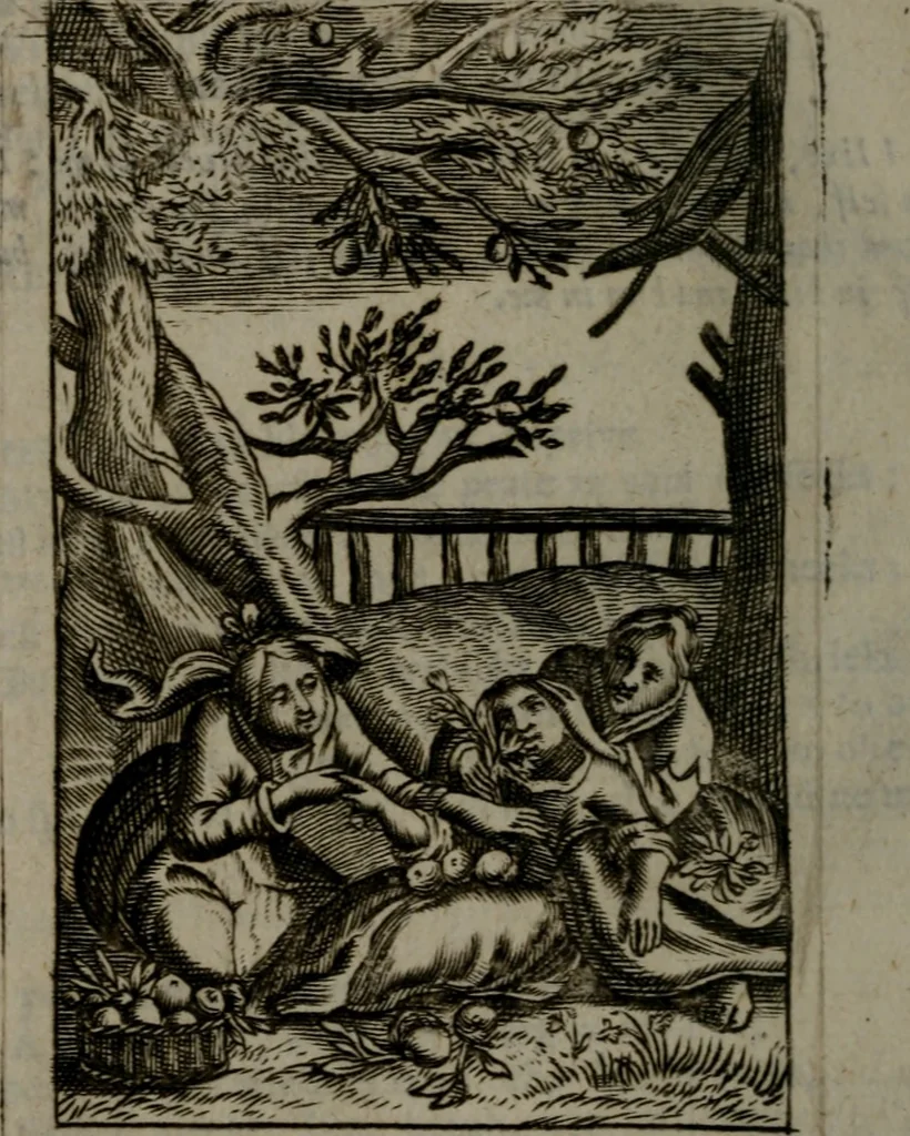 An illustration from Emblems, 1696, leaf 263
