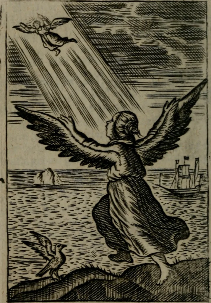An illustration from Emblems, 1696, leaf 307