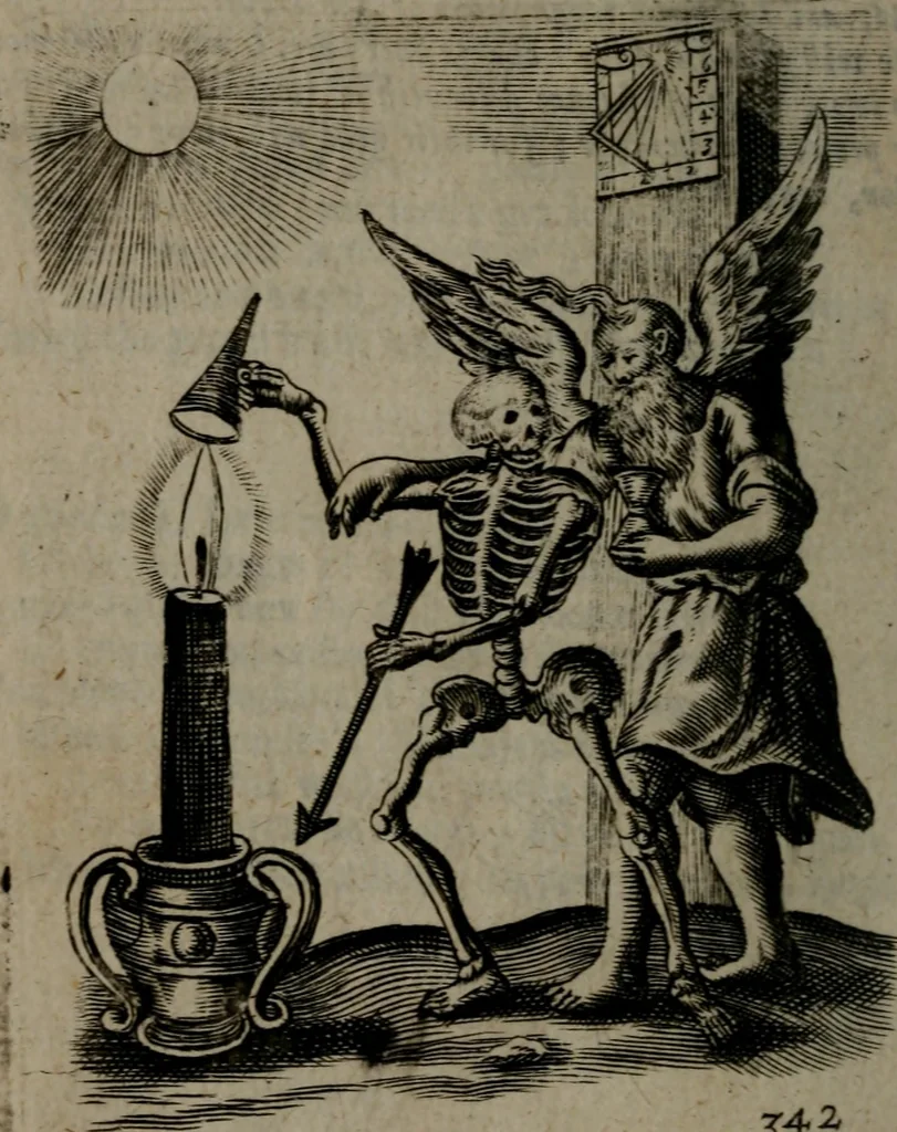 An illustration from Emblems, 1696, leaf 347