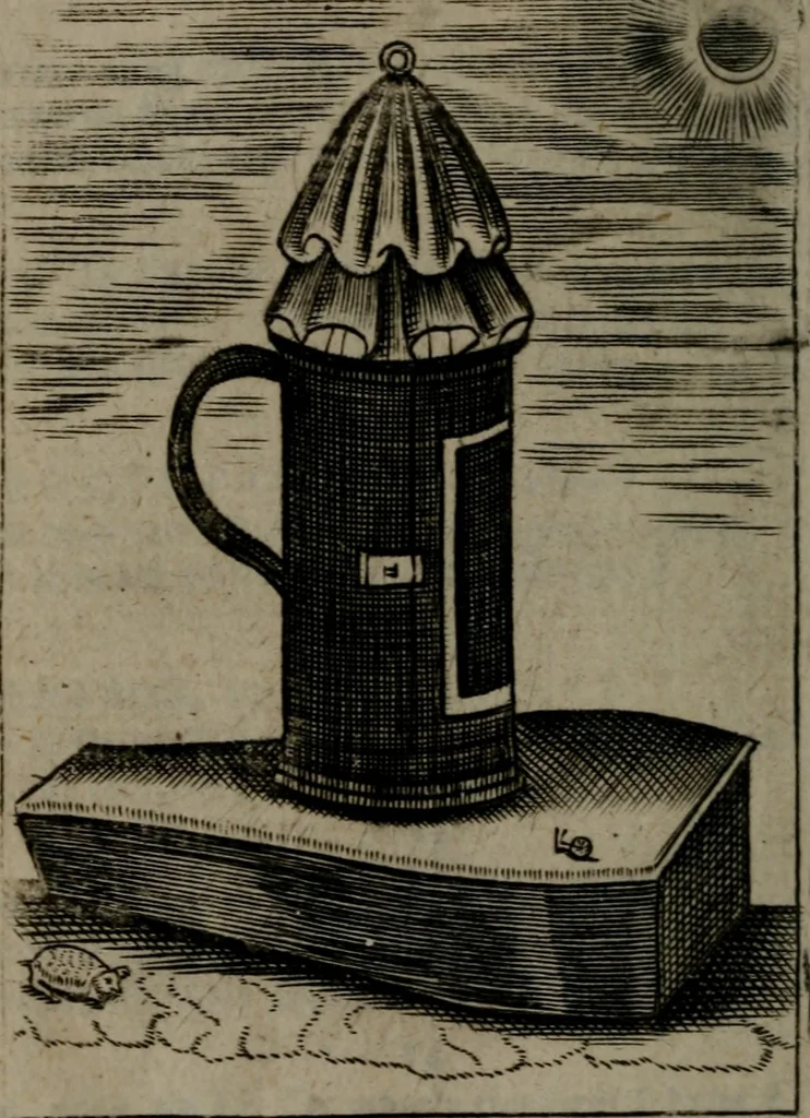 An illustration from Emblems, 1696, leaf 355