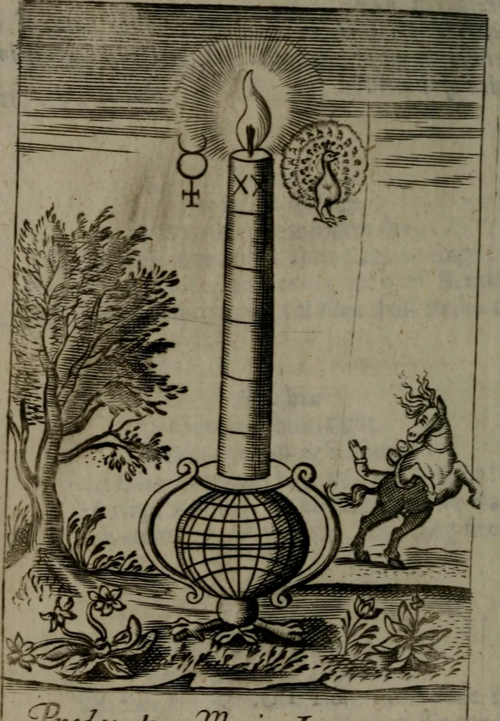 An illustration from Emblems, 1696, leaf 363